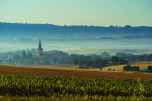 Gebsattel im Morgenlicht