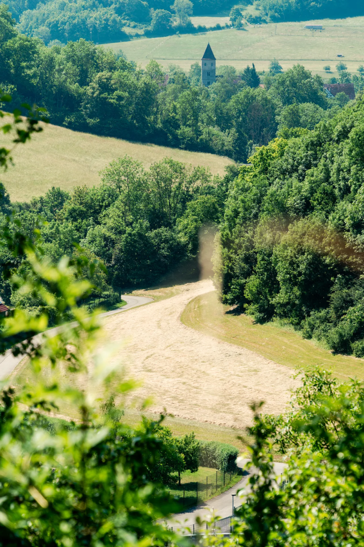 Der Blick ins Taubertal